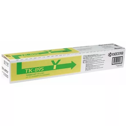 Kyocera TK-895 sárga eredeti toner