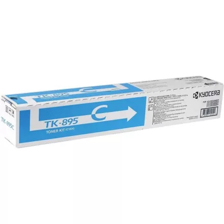 Kyocera TK-895 cyan eredeti toner