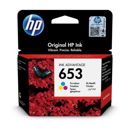 HP 653 3YM74AE színes eredeti tintapatron