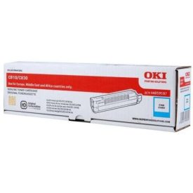 Oki C810, 830 cyan eredeti toner