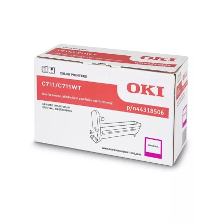 Oki C711 magenta eredeti dobegység