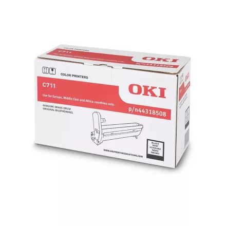 Oki C711 fekete eredeti dobegység
