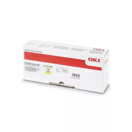 Oki C710 sárga eredeti toner