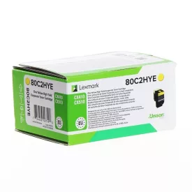 Lexmark CX410 [80C2HYE] sárga eredeti toner