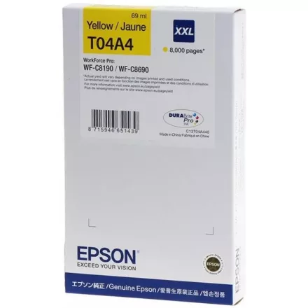 Epson T04A4 sárga eredeti tintapatron