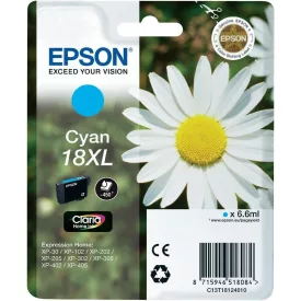 Epson 18XL T1812 cyan eredeti tintapatron