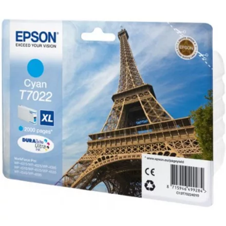 Epson T7022 cyan eredeti tintapatron