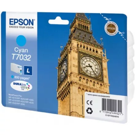 Epson T7032 cyan eredeti tintapatron