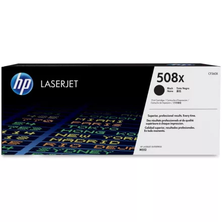 HP CF360X No.508X fekete eredeti toner