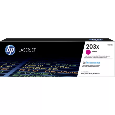 HP CF543X No.203X magenta eredeti toner