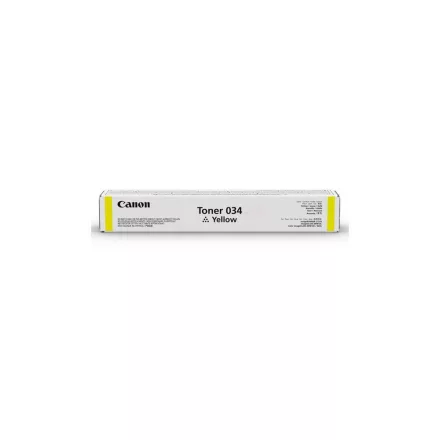 Canon 034 sárga eredeti toner