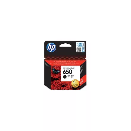 HP 650 CZ101AE fekete eredeti tintapatron