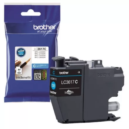 Brother LC3617 cyan eredeti tintapatron