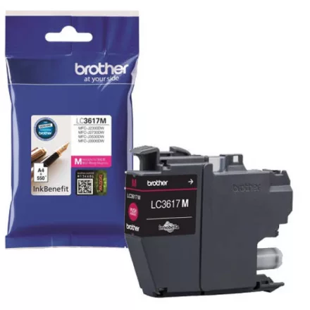 Brother LC3617 magenta eredeti tintapatron
