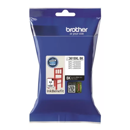 Brother LC3619XL fekete eredeti tintapatron