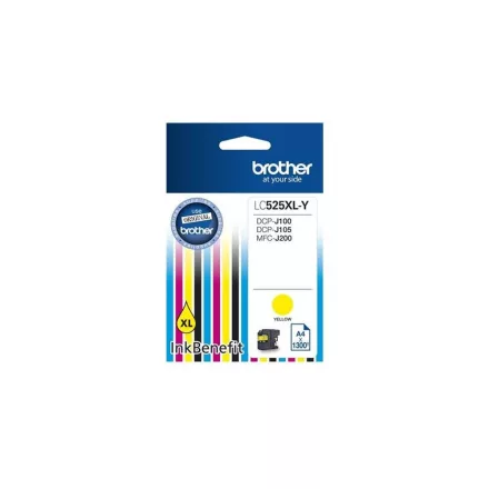 Brother LC525XL sárga eredeti tintapatron