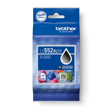 Brother LC552XL fekete eredeti tintapatron